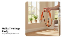 Striped Stitching Woven Dog Leash Outdoor Pet Gear for Outdoors
