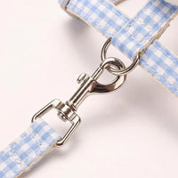 Small Dog Harness and Pet Walking Leash Set, Nylon Material H-shaped Puppy Harness, Non-Retractable Pet Walking Harness for Small Dogs
