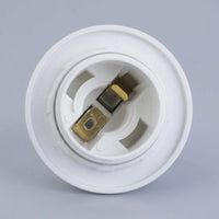 Bulb Holder for Pendant Lights and DIY Lighting, E14 Lamp Holder with Shade Band, Heat Resistant Replacement Screw Base, 250V 2A 3A Rated Current