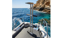 Anti-Slip Boat Boarding Ladder Compact Stainless Steel Boat Ladder Easy Storage Marine Accessory for Yachts