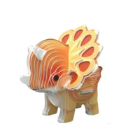 Educational 3D Dinosaur Model Kit Develops Spatial Skills Dinosaur 3D Model Kit Easy to Assemble for Children, Kids, Playtime, Classroom