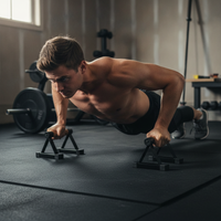 Portable Push-Up Bars for Home Gym Strength Training and Muscle Building