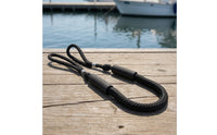 Shock-Absorbing Bungee Dock Line Elastic Bungee Mooring Rope Heavy Duty Dock Line with Foam Sleeves Adjustable for Kayakers