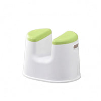U-Shaped Opening Plastic Sitz Bath Stool Handhold Cutouts Sitz Bath Stool Smooth Finish Postpartum Soak Pan Low Base for Bathroom