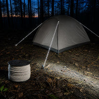 6mm x 50m Reflective Guy Rope for Tents and Tarps, Windproof Camping Clothesline