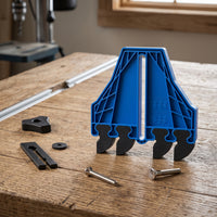 Secure Featherboard with Miter Bar Heavy Duty Feather Board Accurate Featherboard with Miter Slot Slots High Precision for Carpenters, Table Saws