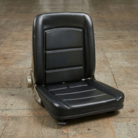 Adjustable Loader Seat Forklift Driver Seat Padded Cushion for Warehouses, Farms
