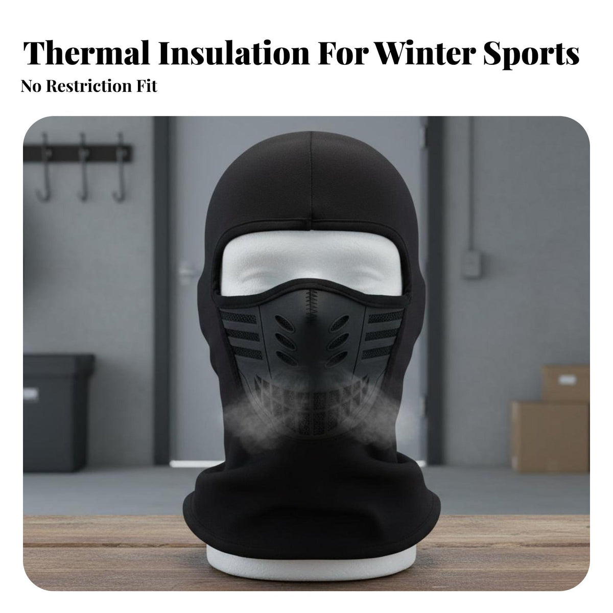 Windproof Thermal Balaclava Multi-Functional Balaclava Ski Face Covering Windproof Full Face Covering Breathable Motorcycle