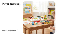 20 Pieces Long-Lasting Wood Construction Addition Subtraction Learning Toy Improves Fine Movement Skills Wooden Counting Peg Board