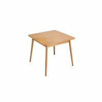 Space-Saving Square Dining Table with 4 Chairs Simple Design Kitchen Furniture Modern Design Nordic Aesthetic for Apartment Dwellers, Small Families, Students, Home, Breakfast Nook, Office