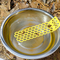 Prevents Drowning Floating Bee Ladder Safe Landing Surface Bee Watering Station Lightweight Drinking Eco-Buoyant Platform-Friendly for Gardeners, Beekeepers, Apiary