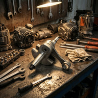 Replacement Crankshaft Assembly Precision-Machined Connecting Rod Long-Lasting Part for Mechanics