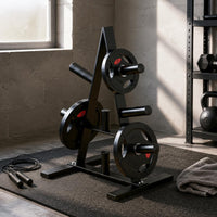 Barbell Plate Rack Stable Base Exercise Disc Storage Rack Saving Weight Storage Stand