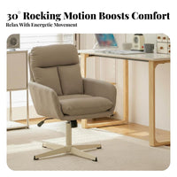 360-Degree rotate Height-Adjustable wheeled Chair Space-Saving Design Office Seating Ergonomic supportrest Desk Seat effortless Rolling Casters for Students, Home Workers, Teens, Bedroom, Small Apartments, Study Room, Vanity Area