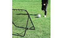Black Soccer Rebound Net Reinforced Edges Soccer Training Net Mesh Athletic Gear Hand-Finished