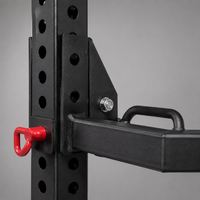 Yoke Squat Rack, Power Rack, Steel-Made, Matte Black, Home Training, Fitness Equipment