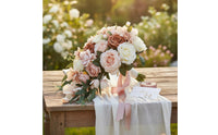Waterdrop Wedding Floral Arrangement Elegant Raindrop Floral Arrangement Long