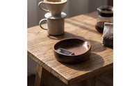 Coffee Bean Weighing Tray Walnut Wooden Scale with LED Display Digital for Baristas, Coffee Prep