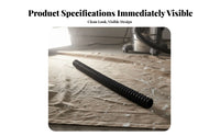 Surface Sander Vacuum Pipe Flexible Design Power Tool Accessory sturdyDuty Construction for DIYers, Professionals, Worklocation