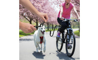 Handsfree Two-Wheeler & Pet Leash Shock Absorbing Cycle Dog Exerciser Easy Installation Pet Supply for Cyclists