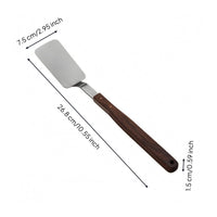 Stainless Steel Rust Resistant Stainless Steel Turner Flat Turner for Stirring