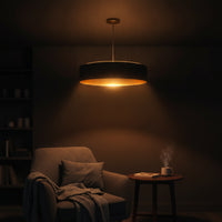 Overhead Lampshade Modern Overhead Light Shade Replacement Drum Lampshade for Living Room