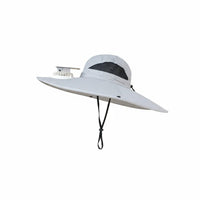 Protection Solar Powered Fan Hat Breathable USB Charging Fan Cap Lightweight for Fishermen, Gardeners, Hiking, Camping, Gardening