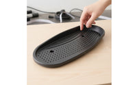 Fitness Machine Pedal Replacement Exercise Machine Footplate Exercise Pedals Textured Footplates Oval for Home Gym