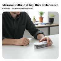 2.4GHz Wi-Fi & Bluetooth 5 Microcontroller Board-S3 Development Board Twin-Core Processor Microcontroller Board-S3 Display Module Multiple Interfaces Sub-1GHz RF Transceiver Module Built-in 1300mAh Battery for Developers, Engineers, Electronics Hobbyists