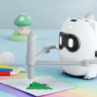 Drawing Robot with Pens Automatic Toy Portable for Home