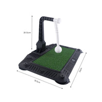 True Strike Feel Height Adjustable Golf Practice Mat Indoor and Outdoor Use Height Adjustable Golf Practice Aid for Beginners, Training
