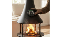 Analog Fireplace Thermometer Optimal Temperature Zone Fireplace Thermometer