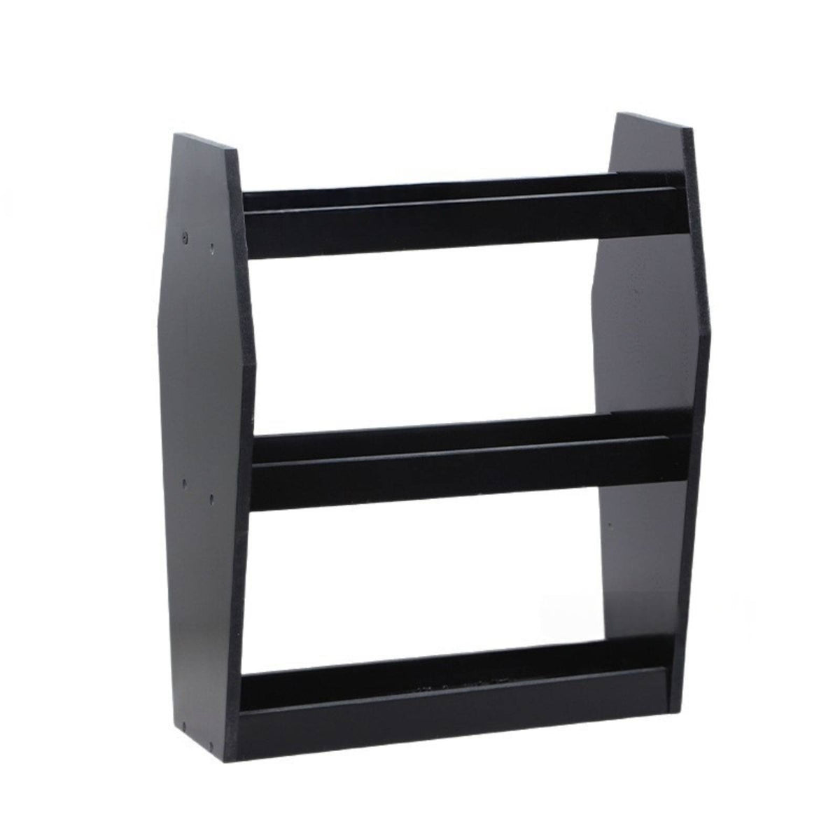 3 layer Tabletop Rack-Saving Gothic Shelf Rack Sturdy Wooden Display Shelf