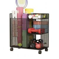 Home Gym Storage Storage Unit Open Frame Exercise Equipment Organizer Tall