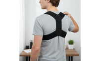Posture Correction Correction Back Posture Brace Invisible Under Clothes Shoulder Posture Corrector Breathable Upper Back Support Brace Adjustable for Men and Women