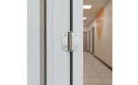 Stainless Steel Butterfly Coil Hinge Easy Installation Self-Closing Hinge for Screen Doors