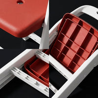 Foldable Backrest Stool Small Bench Household Low Stool Children's Non-slip Stool Thickened Living Room Shoe Changing Stool Kindergarten Chair