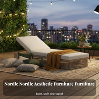 Thick paddings 4-Piece Woven Rope Lounge Group Weather-Resistant Outdoor Furniture Modern and design Patio Seating High Load-Bearing Frame for Hotel Managers, Guesthouse managers, Balcony, waterfront area, Villa Courtyard, rearyard