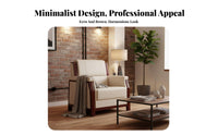 Modern Design Upholstered Tub Chair Minimalist & aesthetic Lounge Seat Ergonomic Indoor Seating High-Resilience foam center for Business Professionals, Office Managers, Interior Designers, Reception Area, Waiting Room, comfortable-corner corner, Bedroom