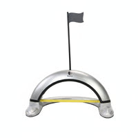 Arched Base Ball Return Putting Practice Aid Flag Target Sports Training Gear Floor Use