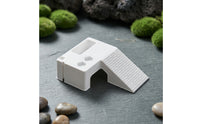 Turtle Basking Platform with Ramp Sturdy Aquarium Basking Platform with Shelter Turtle Dock with Ramp Stable Space-Saving
