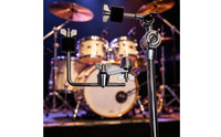 cymbals Stand Extension Simple to Install to Install High hatHat Stand Adapter Rust Resistant Percussion Hardware for Drummers