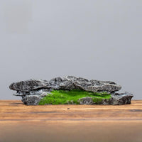 Artificial Cliff Rock Moss Decor for Aquatic Landscapes