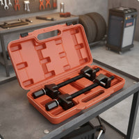 Coil Spring Compressor Versatile Spring Compressor with Carrying Sturdy Container-Steel Tool Kit for Chassis System Work