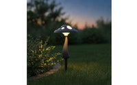 Solar mushrooms Lamp with Ground Stake Sun-Powered Garden Lamp Cute Figurine Lights for Patio