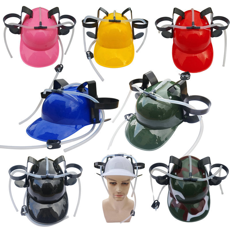 Funny Drink Hat with Straw for Parties
