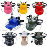 Funny Drink Hat with Straw for Parties