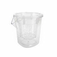Multi-Functional Self-Watering Epiphytic Plant Pot Lightweight Double Layer Epiphytic Plant Pot Sturdy Clear Self-Watering Planter Modern Design