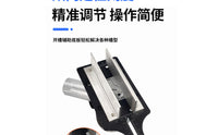 Dust Collection Router Jig Metal Guide Plates Slotting Router Jig Knurled Knobs Carpentry Tool