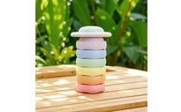 7 Pieces Stepping Stones with Balance Board Foam Balance Stepping Toy Coordination Toy Non-Slip Active for Children